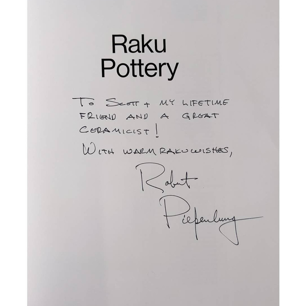 Raku Pottery (1991) by Robert Piepenburg Vintage Softcover Book SIGNED COPY‎ - Picture 4 of 10